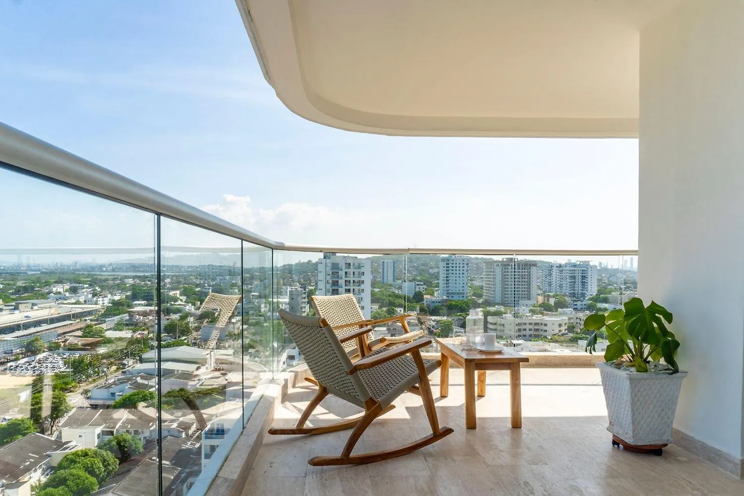 Cb1330 Hermosa Suite Vista 180° 7Min Del Centro Kartagena Apartament