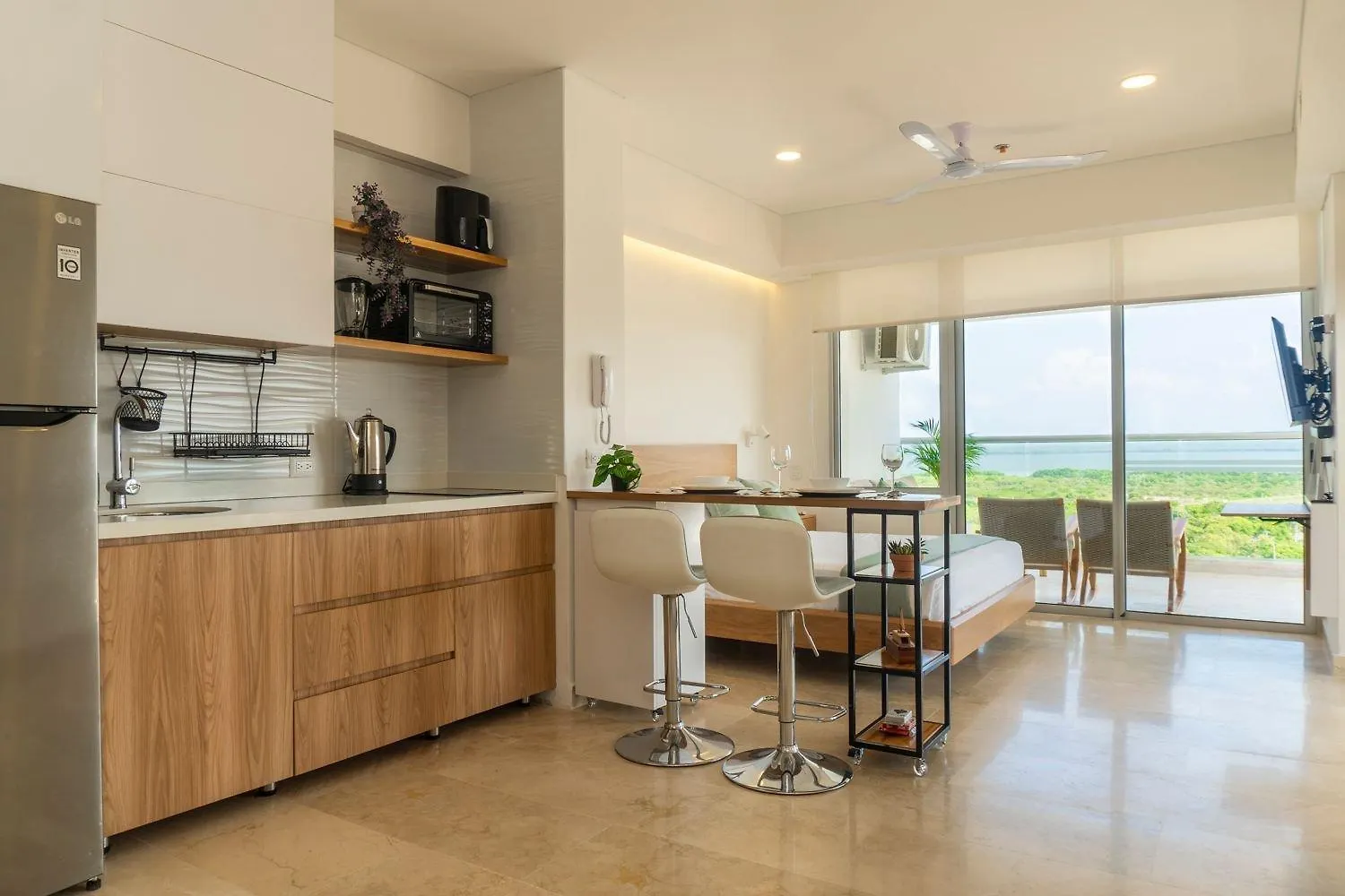 Apartament Cb1330 Hermosa Suite Vista 180° 7Min Del Centro Kartagena