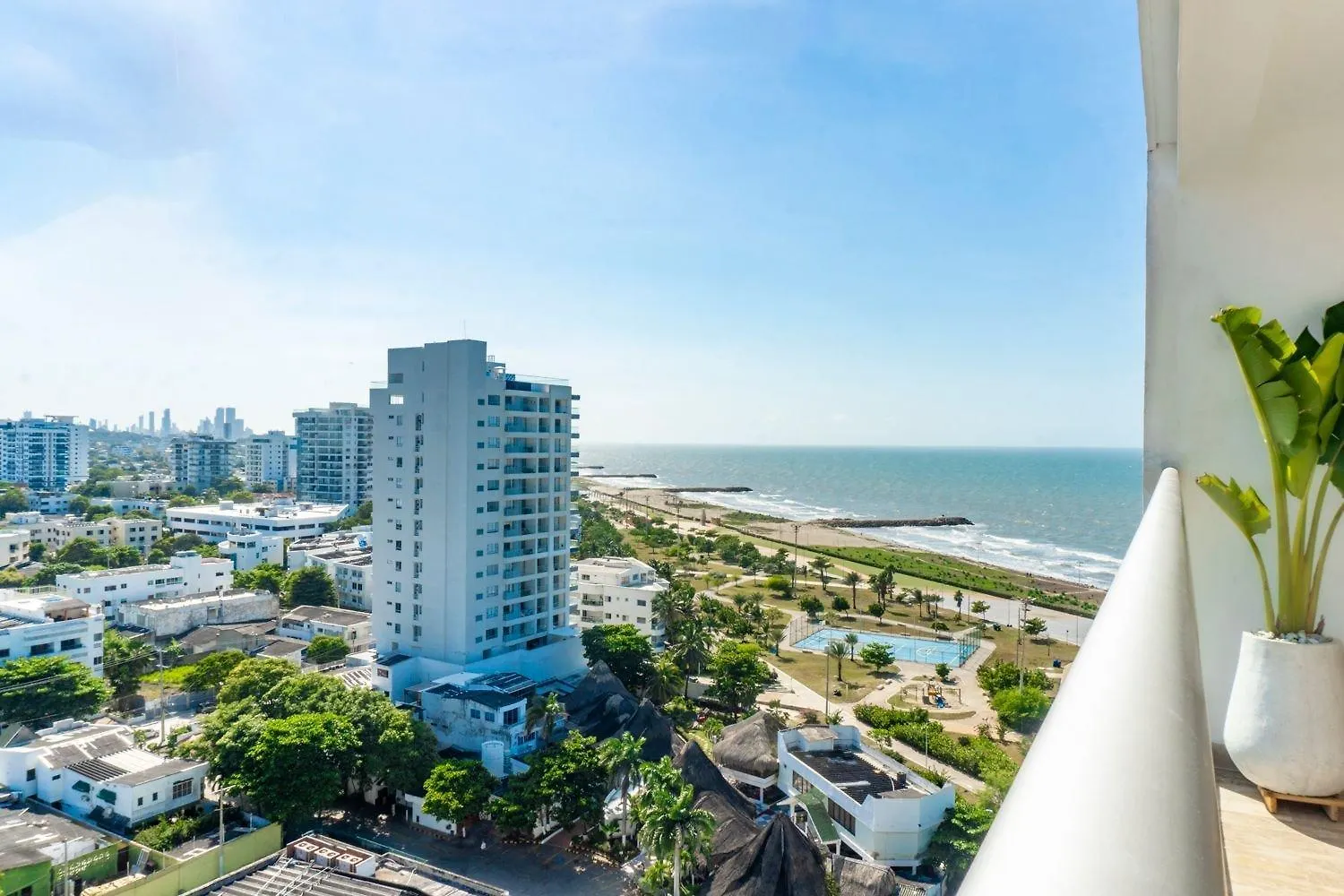 Cb1330 Hermosa Suite Vista 180° 7Min Del Centro Cartagena