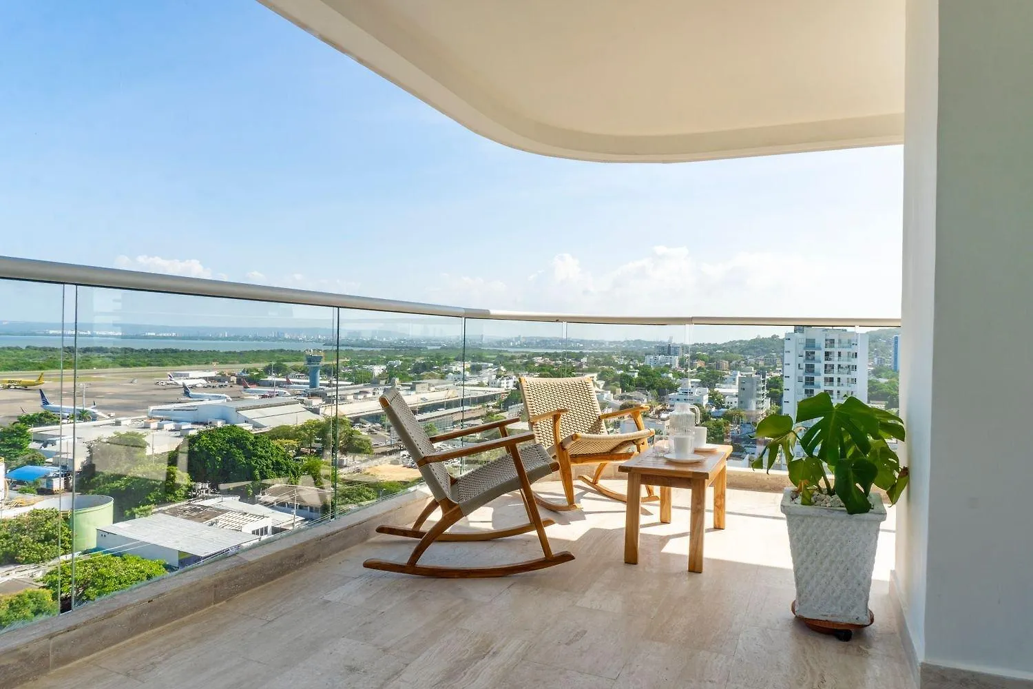 Cb1330 Hermosa Suite Vista 180° 7Min Del Centro Cartagena 0*,